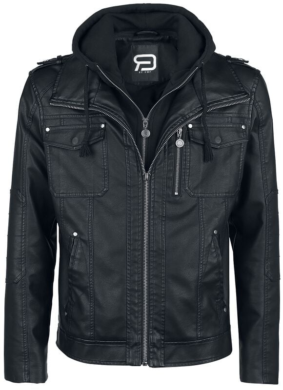 Emp Riddler Jacket Good Riddance | RED by EMP Faux Leather Jacket | EMP