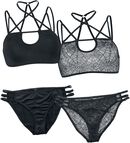 Pentagram Doublepack Mix And Match Underwear Set, Black Premium by EMP, Underwear