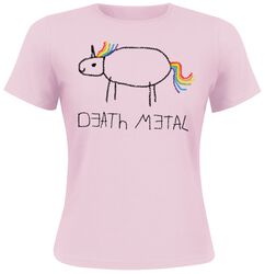 Unicorn t shirt for death metal fans