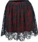 Lace Skirt, Gothicana by EMP, Short skirt