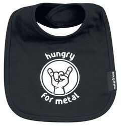 Metal Kids - Hungry For Metal, Slogans, Bib