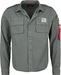 Urban Military Shirt, Alpha Industries, Longsleeve