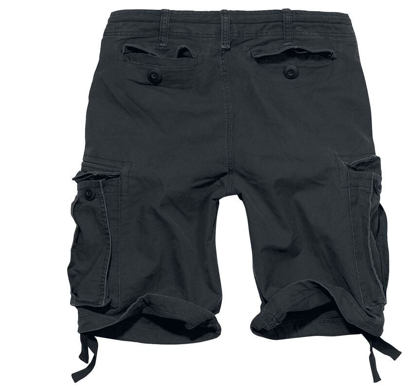 Pantaloncini Cargo Vintage Uomo Brandit Pure Vintage - Cotone, 4 Tasche Cargo, Coulisse Regolabile