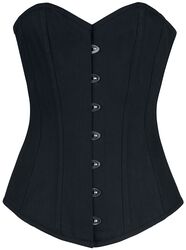 Black Corset, Gothicana by EMP, Corsage