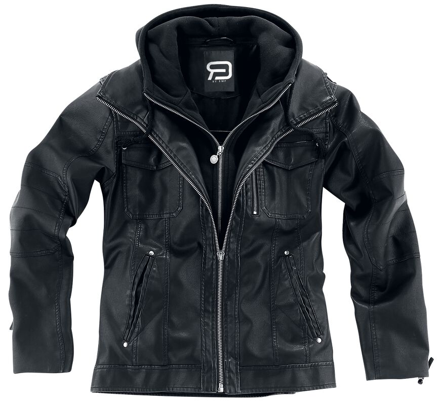 Emp Riddler Jacket Good Riddance | RED by EMP Faux Leather Jacket | EMP