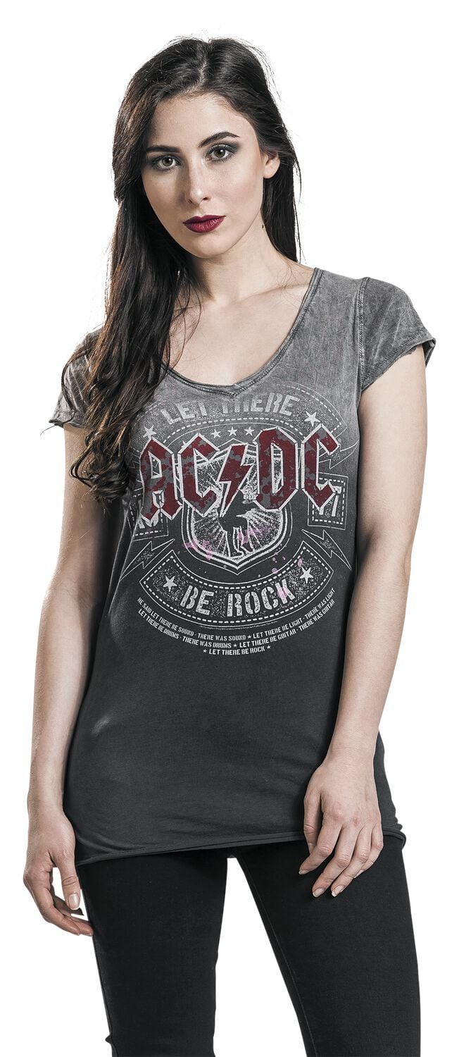 Patch Brodé AC/DC Let There Be Rock - Pour Customiser Vestes, Sacs, Jeans - Décor Rock'n'roll