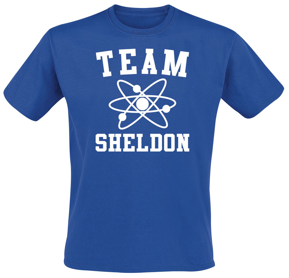 TShirt-People TSP Team Sheldon - Maglietta Uomo In 100% Cotone Pettinato, Vestibilità Casual
