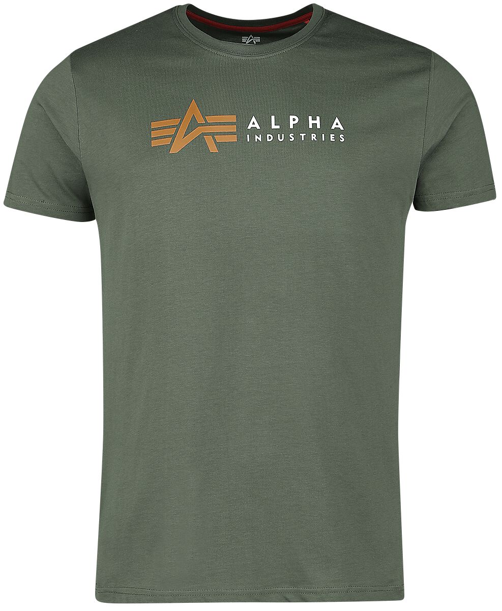ALPHA LABEL T | Alpha Industries T-Shirt | EMP