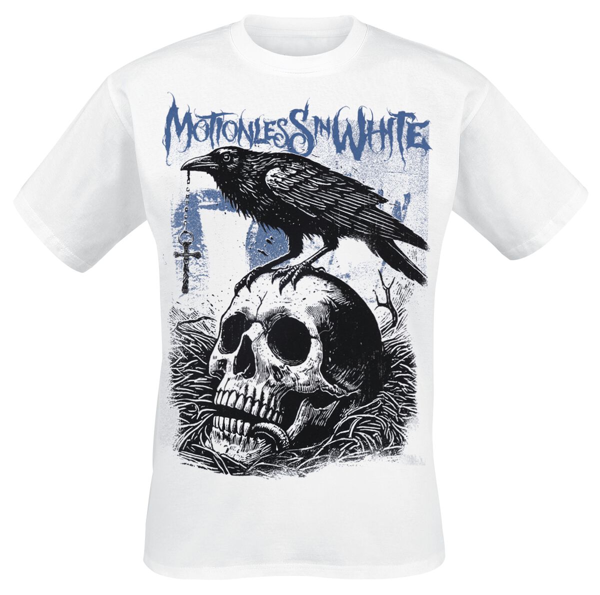 Rock Off Motionless in White Split Screen Official Tee T-Shirt Mens Unisex