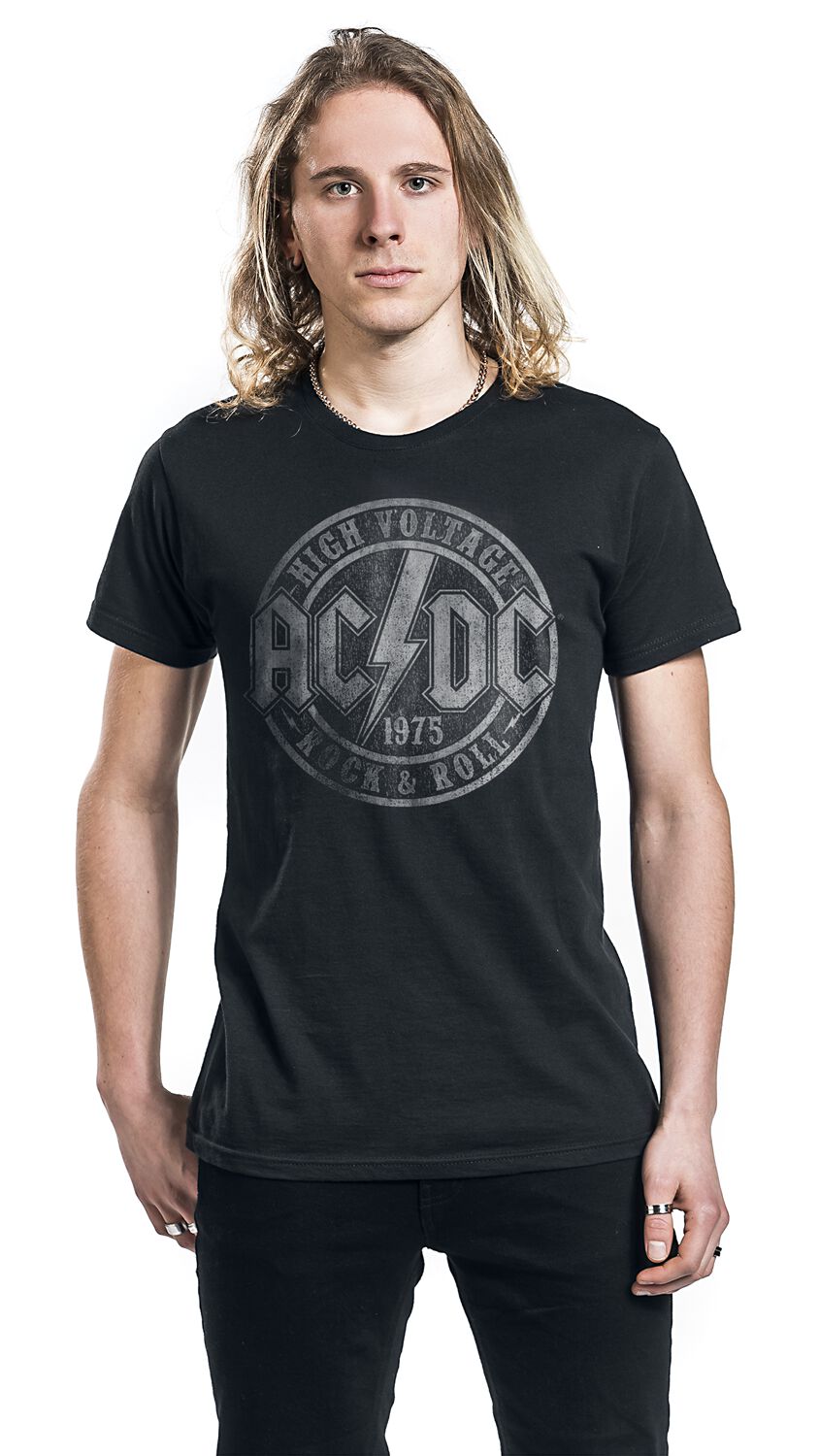 High Voltage Acdc T Shirt Price High Voltage 1975 AC/DC T-Shirt EMP