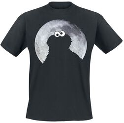 Cookie Monster - Moonnight, Sesame Street, T-Shirt