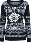 Saving Christmas Hunting Things, Supernatural, Christmas jumper