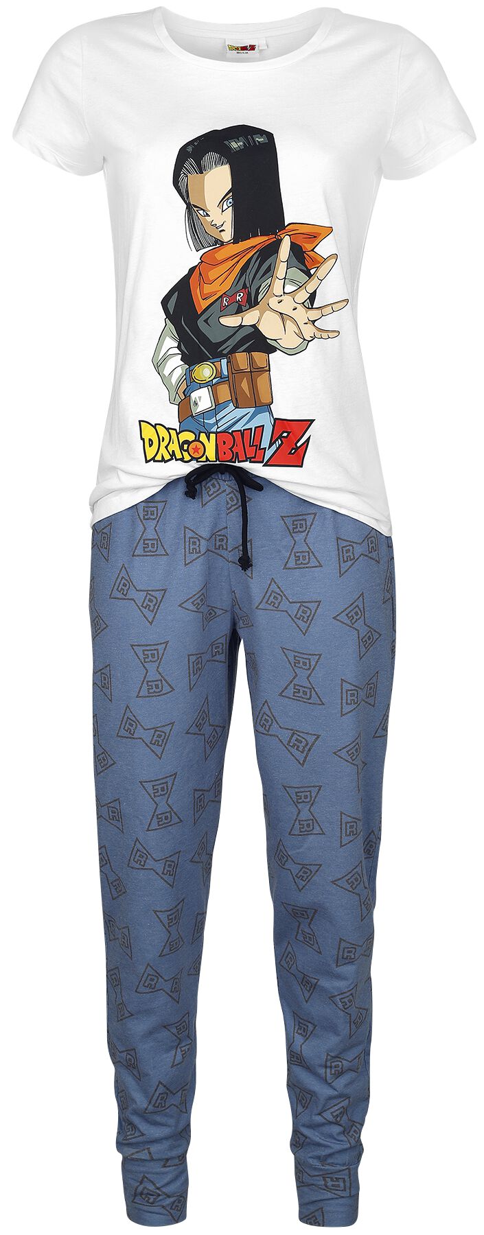 Cotton Pyjamas Pyjama Dbz Z Android 17 Dragon Ball Pyjama EMP