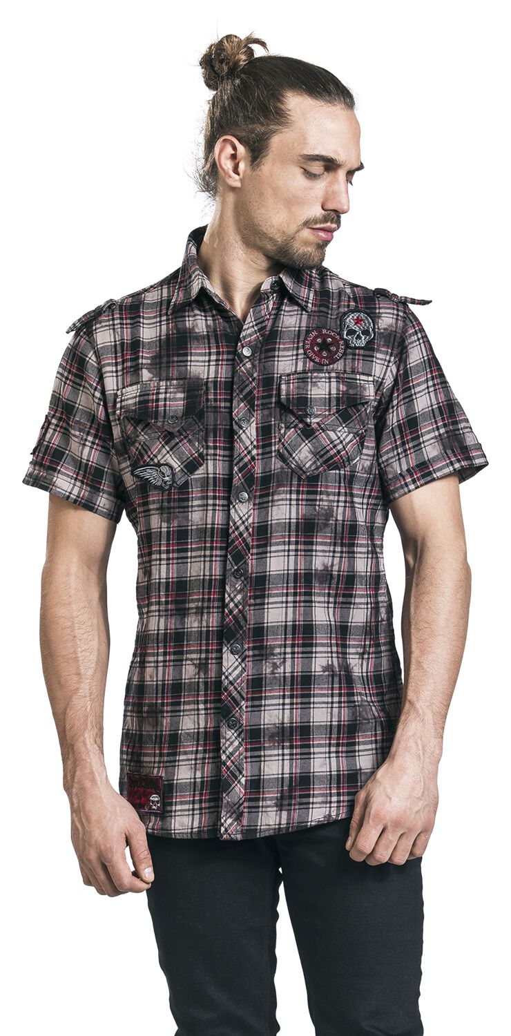 Right Now | Rock Rebel by EMP Short-sleeved Shirt | EMP