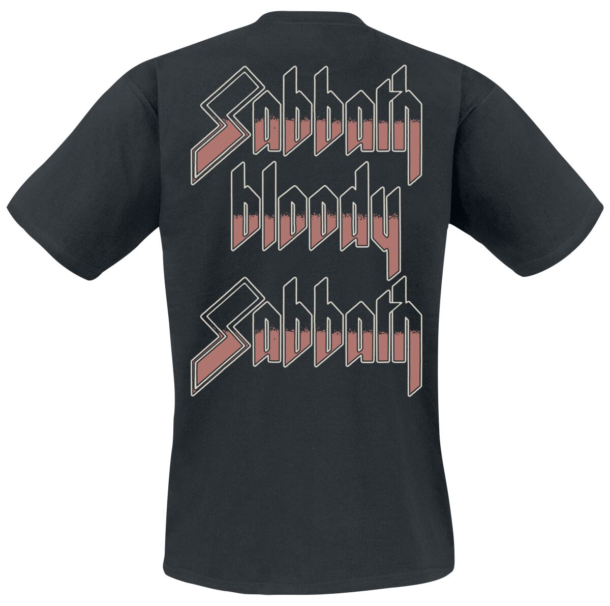 Playera Black Sabbath Corte Recto Algodón Manga Corta | Envío Gratis