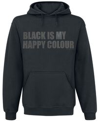 Black Is My Happy Colour, Slogans, Hooded sweater