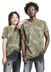 EMP Special Collection X Urban Classics unisex acid wash t-shirt, EMP Special Collection, T-Shirt