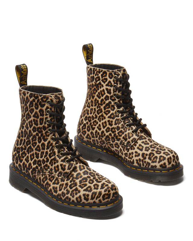 Animal Print Leopard Print Dm Boots WOMENS DR MARTENS 1460 MINI
