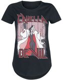 Cruella De Vil, One Hundred And One Dalmatians, T-Shirt