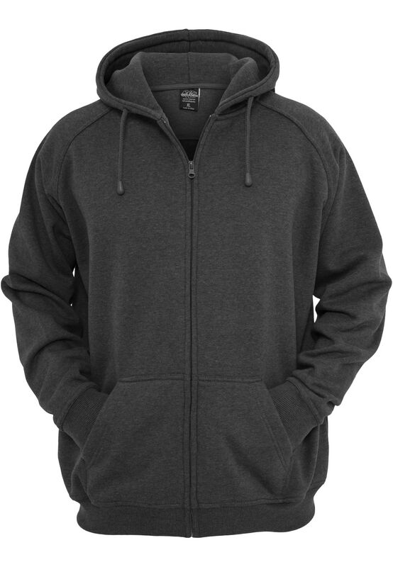 Blank Zip Hoodie Urban Classics Hoodie Jacket EMP