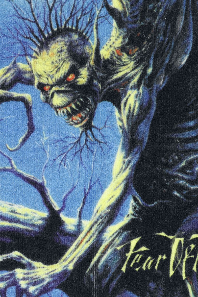 Fear Of The Dark | Iron Maiden Door Mat | EMP