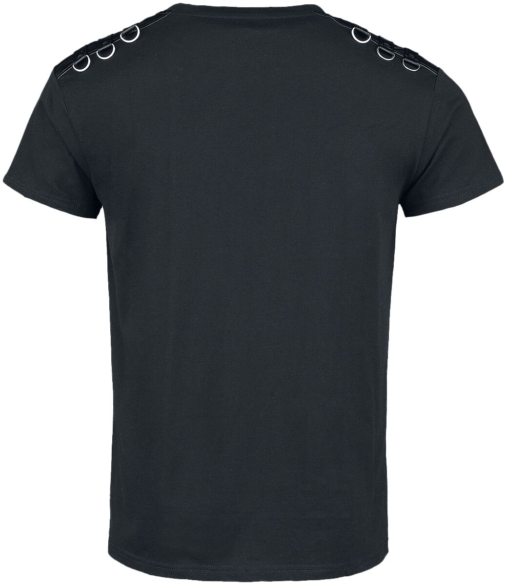 Tshirt with straps on shoulders Gothicana by EMP TShirt EMP