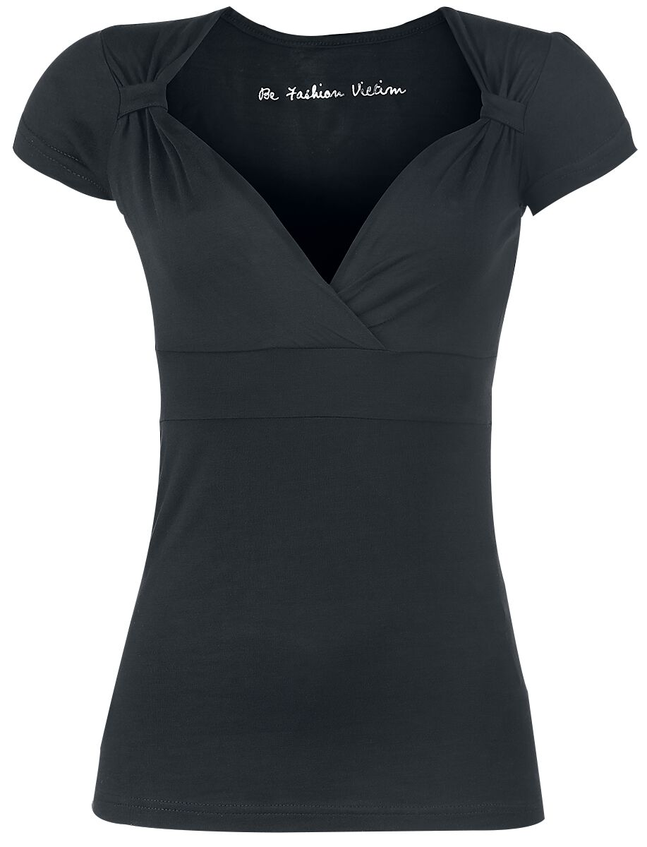 Fashion V-Top | Black Premium by EMP T-Shirt | EMP