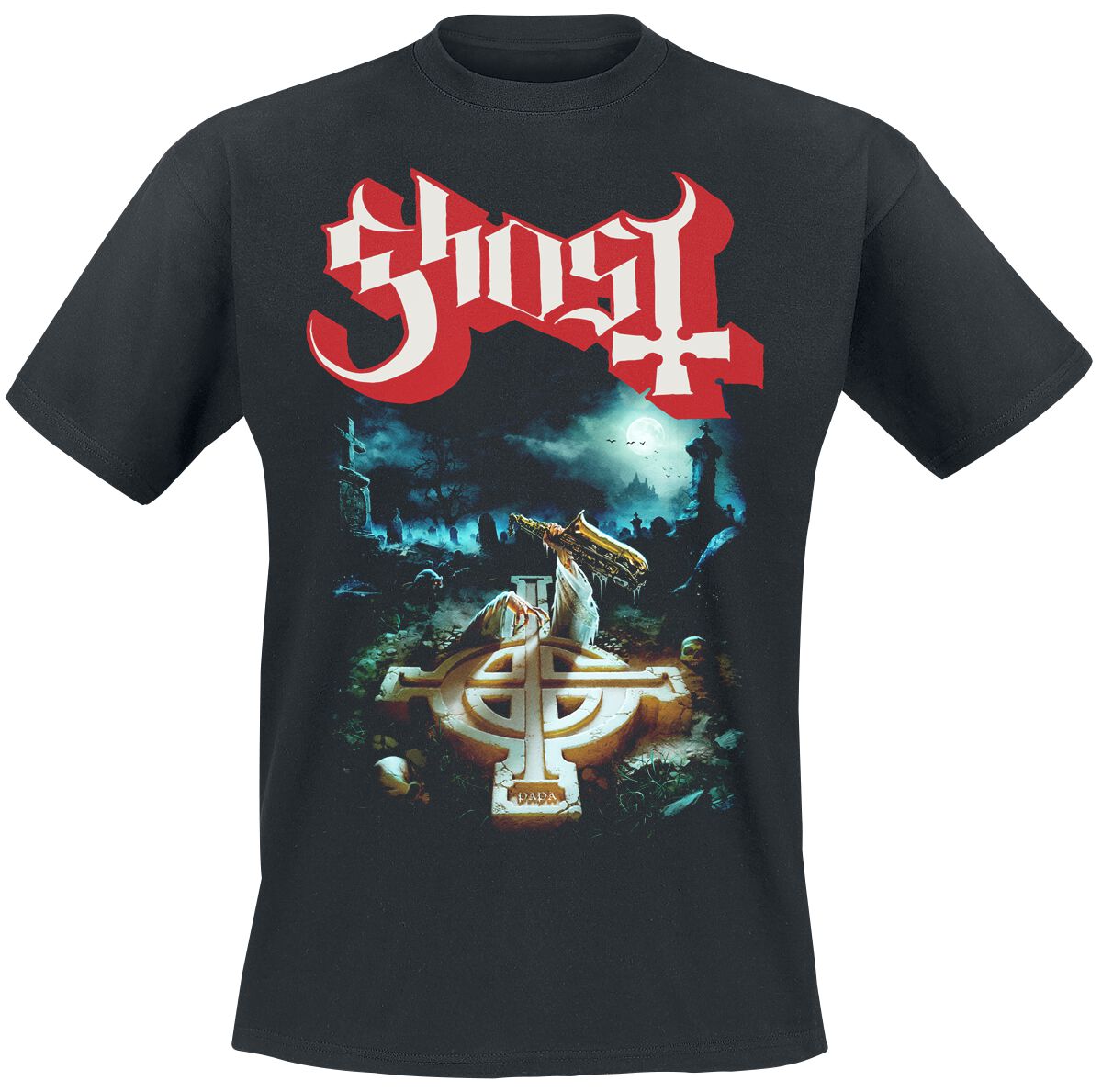 ROCK OFF - Ghost - Papa (T-Shirt Unisex Tg. M