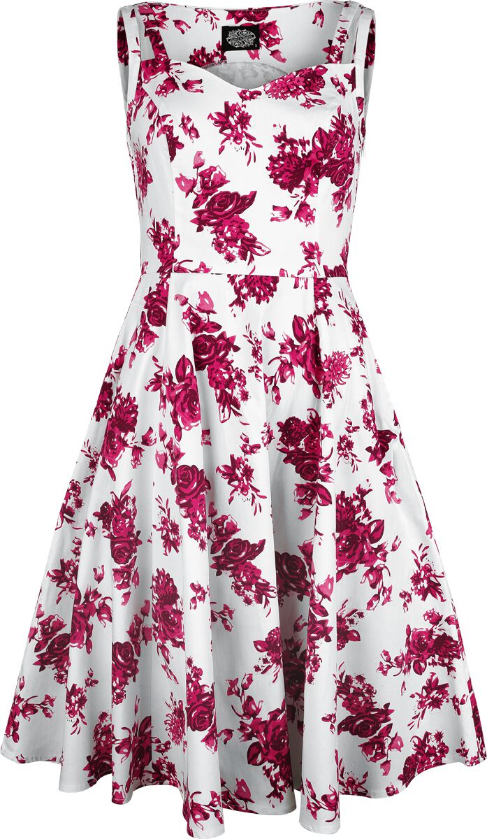 sachin and babi light blue dress Ivory, Lilac And Violet Floral 50s V Neck Sleeveless Swing Dress – Pretty  Kitty Fashion