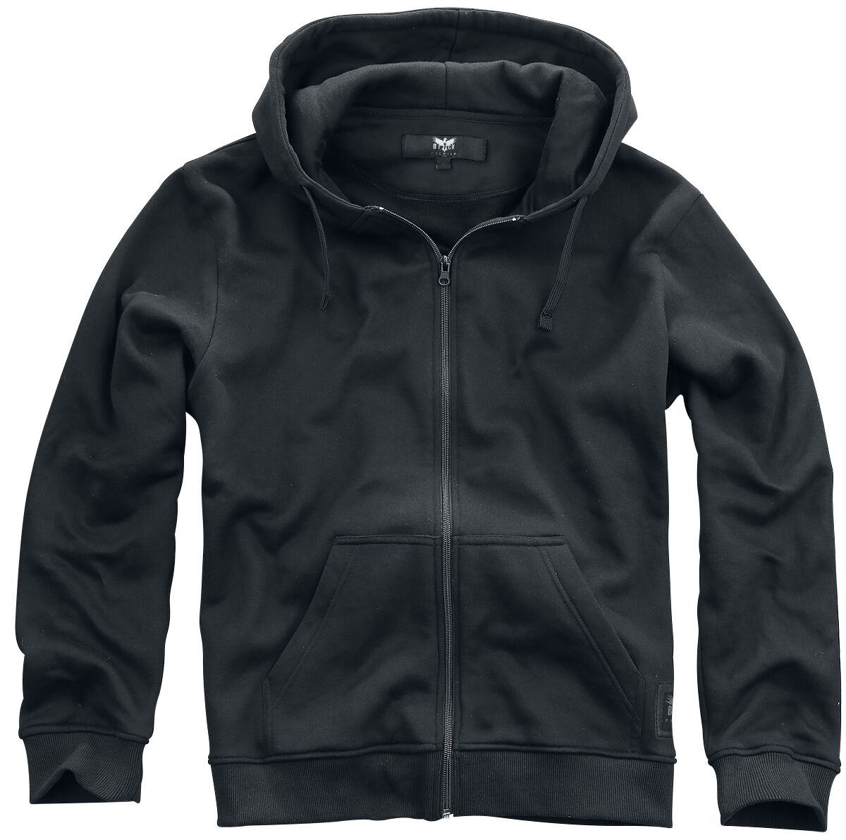 Essential | Black Premium By EMP Sweat-shirt Zippé à Capuche | EMP