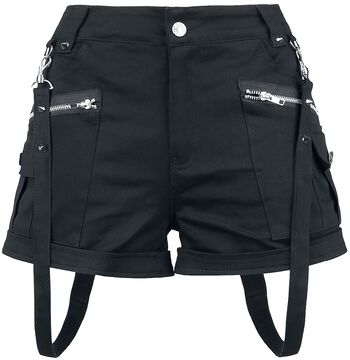 "Analia Shorts" Hot Pants black by Vixxsin, view 1