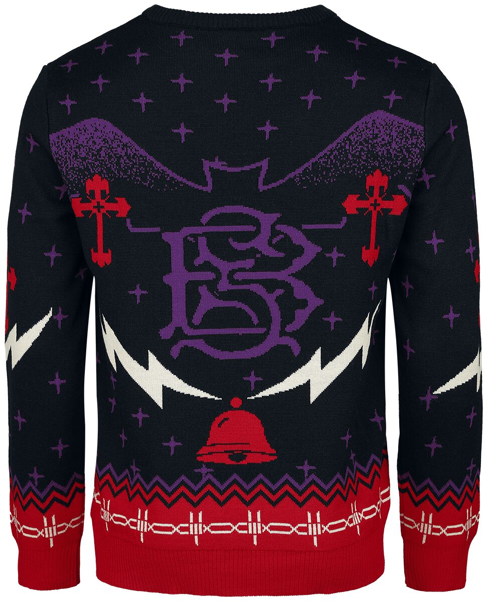 Holiday Sweater Black Sabbath Christmas jumper EMP - Main Image