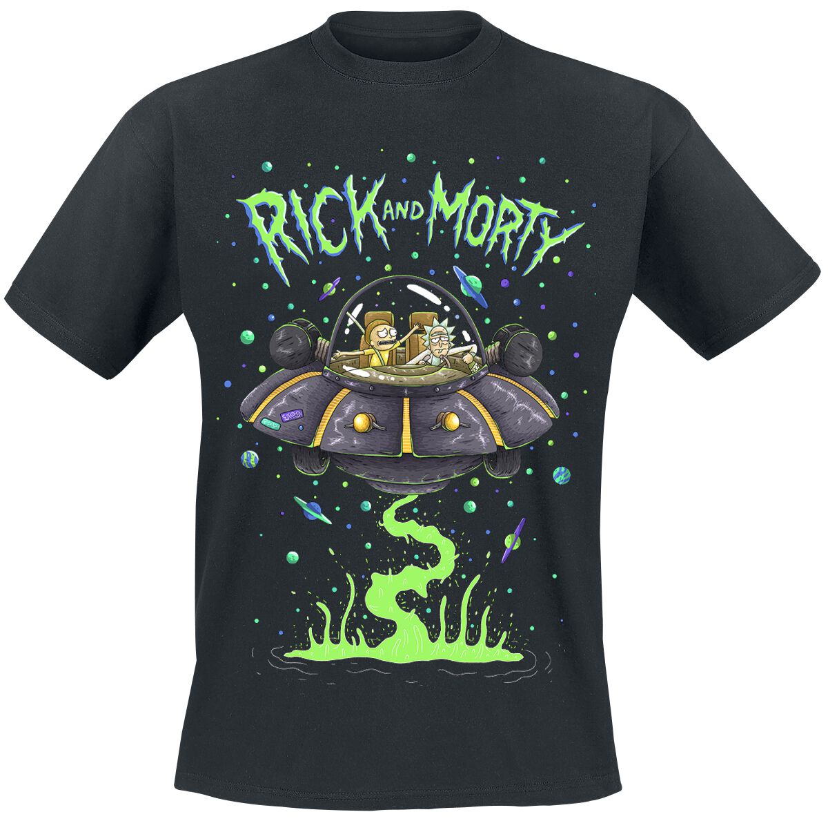 Spaceship | Rick And Morty T-Shirt | EMP