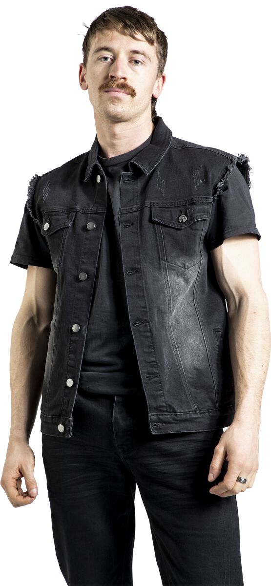 Life Of An Easy Rider | Black Premium by EMP Vest | EMP