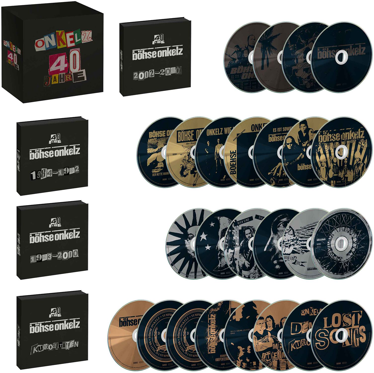 40 Jahre - Die CD Komplettbox | Böhse Onkelz CD | EMP