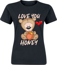 Love You Honey, Tierisch, T-Shirt