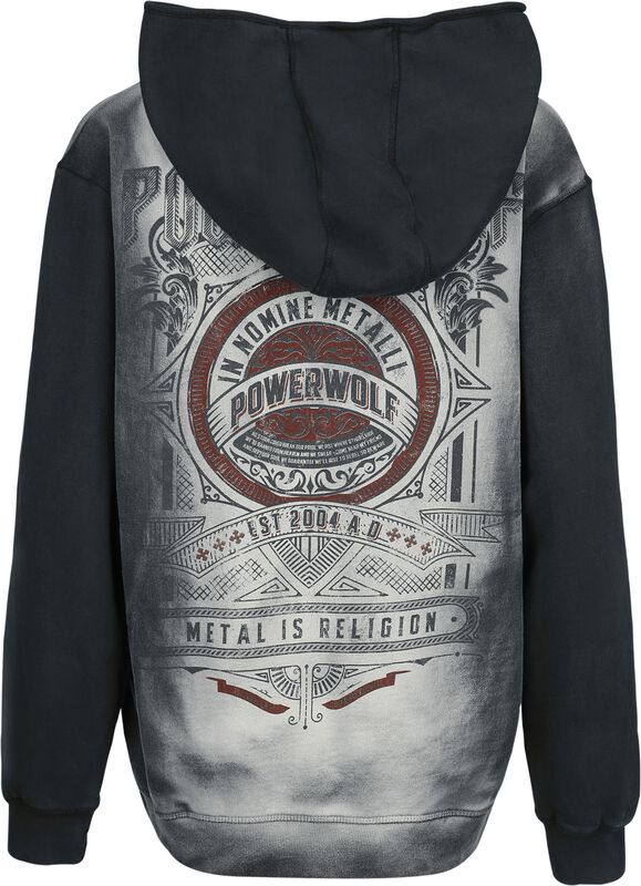 Sw Sh Emblems Script Emblem | Powerwolf Hoodie Jacket | EMP