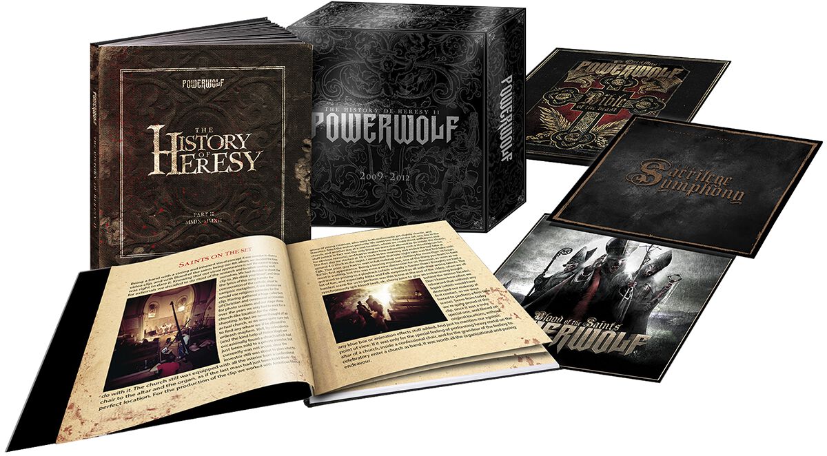 The history of heresy II | Powerwolf CD | EMP