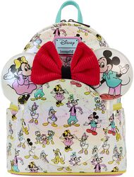 Loungefly - Mickey & Friends - Disney 100 AOP Ear Holder, Mickey Mouse, Mini backpacks