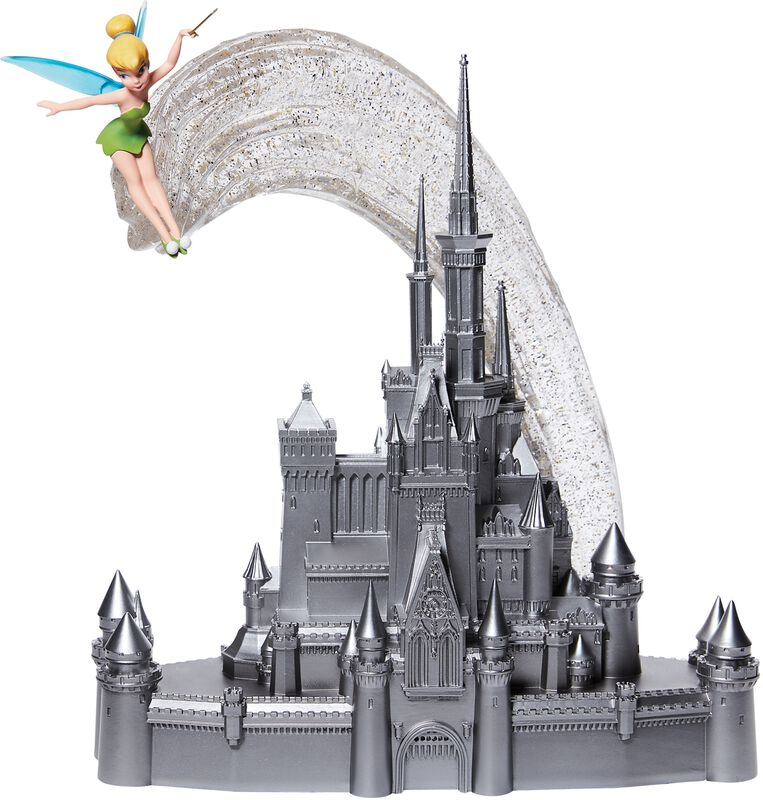 Disney 100 - 100 Years of Wonder Castle with Tinker Bell Figurine