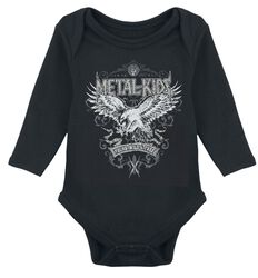 ‘Young, Wild & Free’ long-sleeved body, Metal Kids, Body