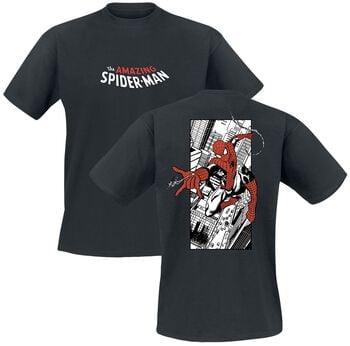 "The Amazing Spider-Man" T-shirt black by Spider-Man, view 1