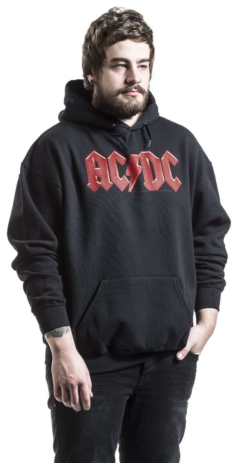 Red Logo | AC/DC Hooded sweater | EMP