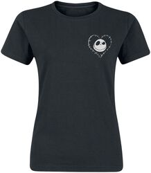 Stitched Heart, The Nightmare Before Christmas, T-Shirt