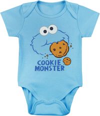 Bodysuits Cookie Monster pour chaque petite miette