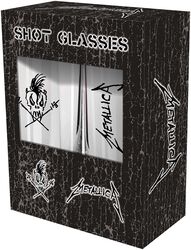 Scary Guy, Metallica, Shot Glasses Set