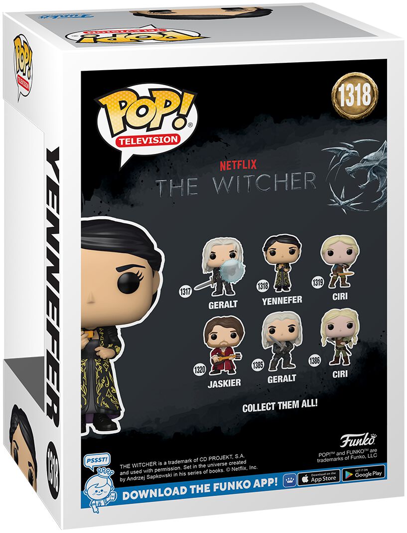 Yennefer Vinyl Figure 1318 | The Witcher Funko Pop! | EMP