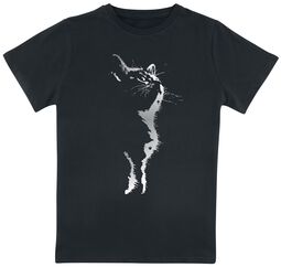 Kids - Cat Silhouette, Tierisch, T-Shirt