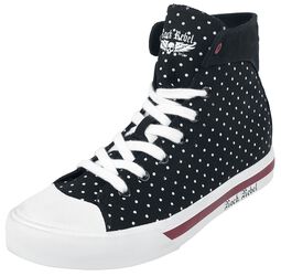 Dotted Sneakers, Rock Rebel by EMP, Sneakers High