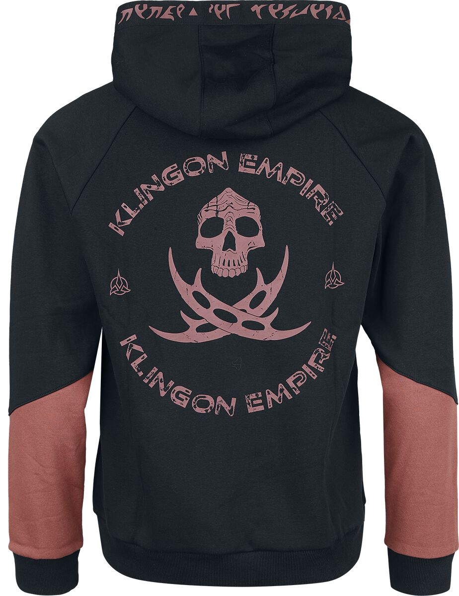 TShirt-People Klingonen Symbol - Felpa da Uomo Nero XXXXL